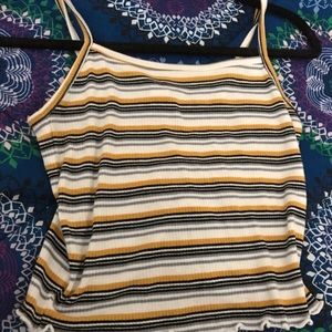 stripped tank top